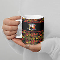 Papua New Guinea Kumuls Ceramic Mug Bird of Paradise Black Version LT9 - Polynesian Pride
