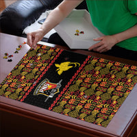 Papua New Guinea Kumuls Puzzle Bird of Paradise Black Version LT9 - Polynesian Pride