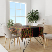 Papua New Guinea Kumuls Tablecloth Bird of Paradise Black Version LT9 - Polynesian Pride