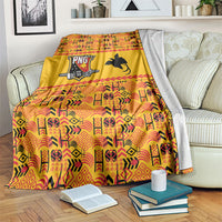 Papua New Guinea Kumuls Blanket Bird of Paradise Gold Version LT9 Gold - Polynesian Pride