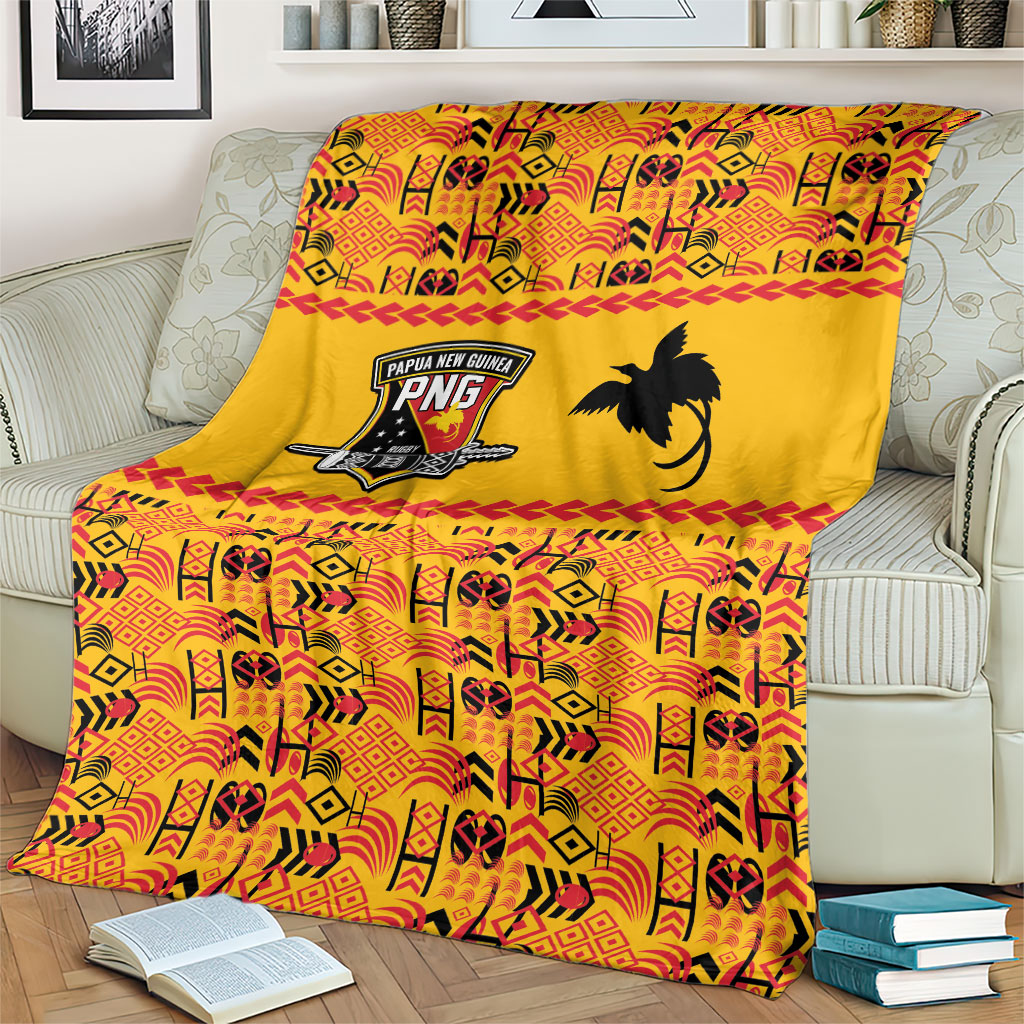 Papua New Guinea Kumuls Blanket Bird of Paradise Gold Version LT9 - Polynesian Pride