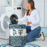Fiji Bati Laundry Basket Bati Island Warrior Geometry