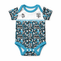 Fiji Bati Baby Onesie Bati Island Warrior Geometry