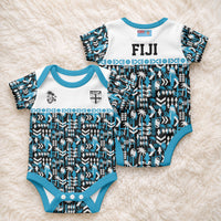 Fiji Bati Baby Onesie Bati Island Warrior Geometry