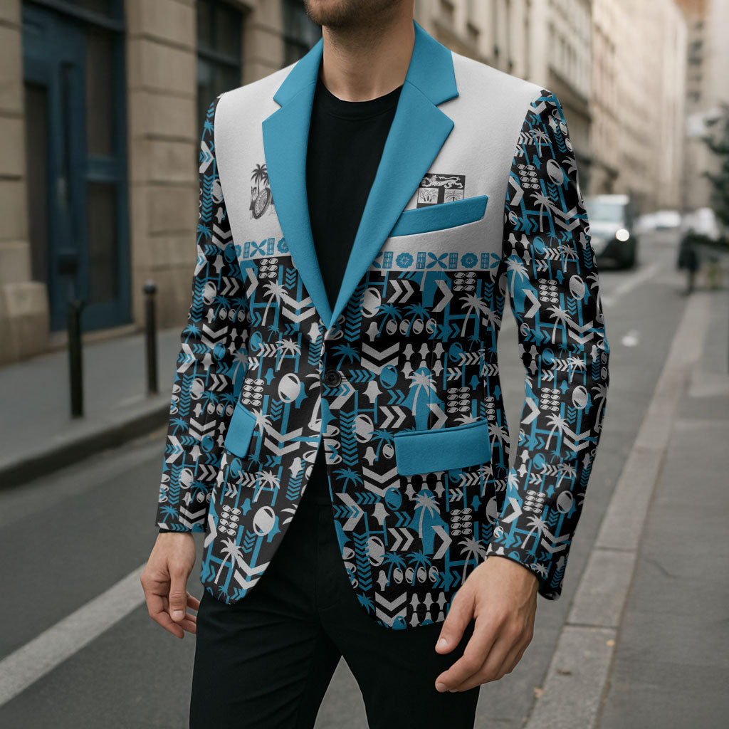 Fiji Bati Blazer Bati Island Warrior Geometry LT9 - Polynesian Pride
