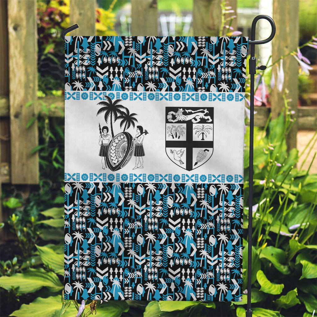 Fiji Bati Garden Flag Bati Island Warrior Geometry