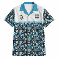 Fiji Bati Hawaiian Shirt Bati Island Warrior Geometry