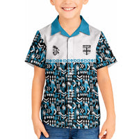 Fiji Bati Hawaiian Shirt Bati Island Warrior Geometry