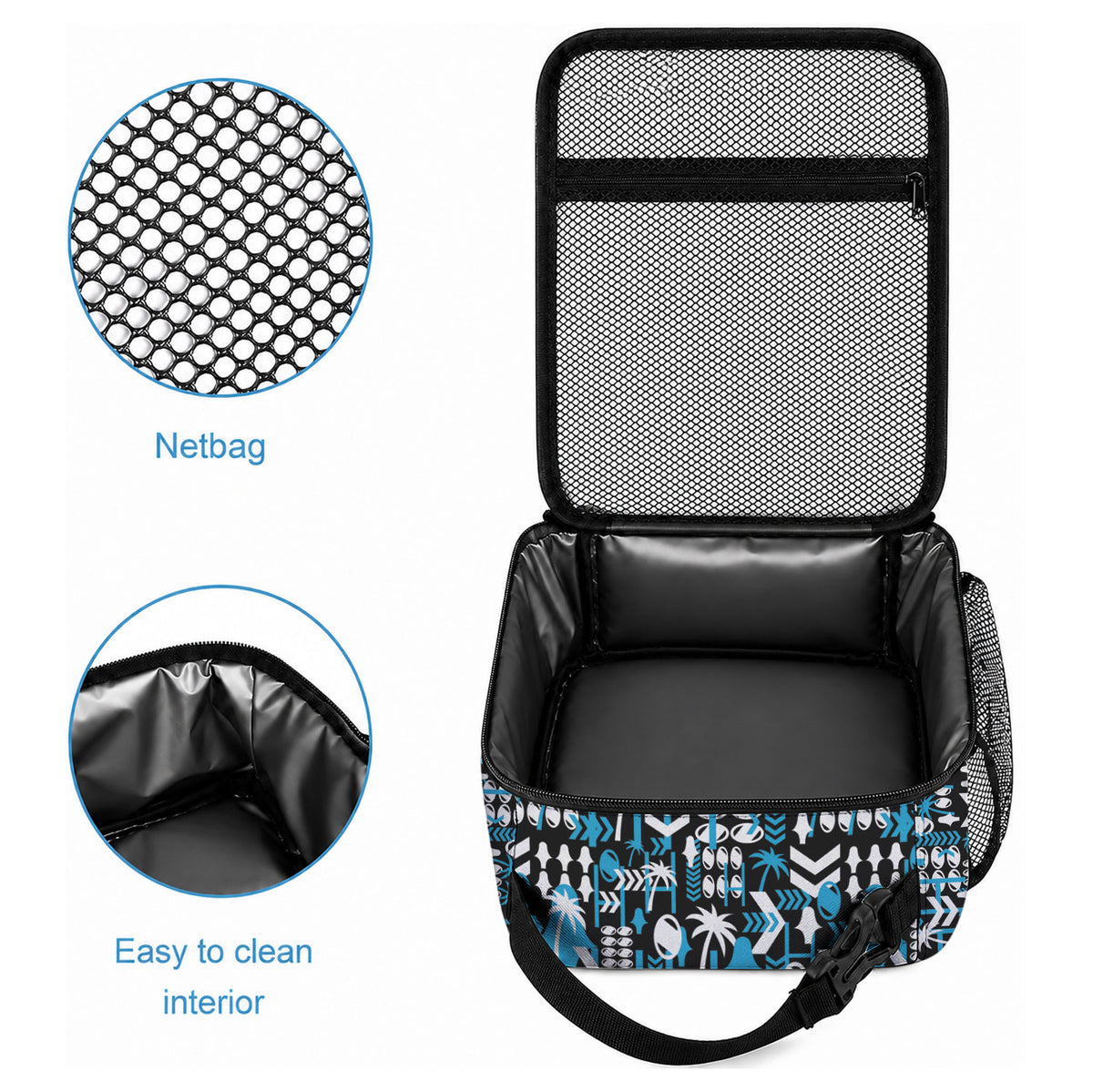 Fiji Bati Lunch Bag Bati Island Warrior Geometry