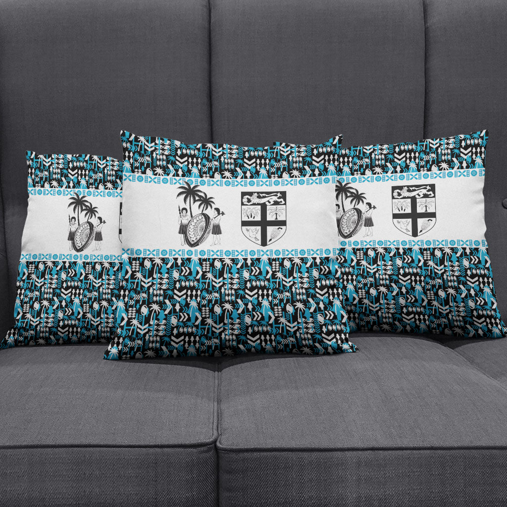 Fiji Bati Pillow Cover Bati Island Warrior Geometry
