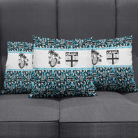 Fiji Bati Pillow Cover Bati Island Warrior Geometry