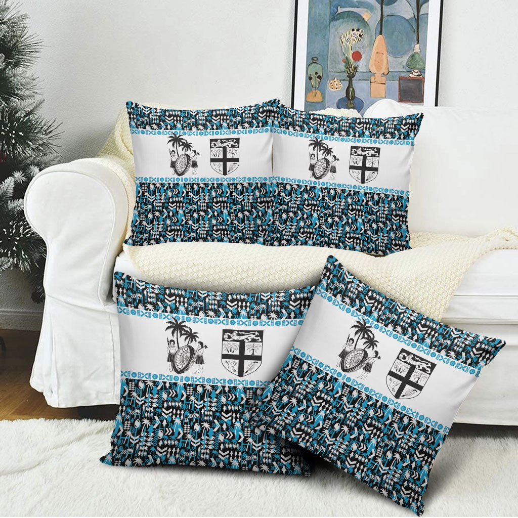 Fiji Bati Pillow Cover Bati Island Warrior Geometry