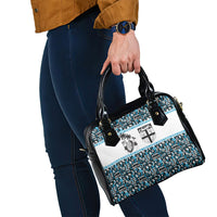 Fiji Bati Shoulder Handbag Bati Island Warrior Geometry