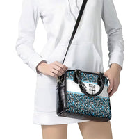 Fiji Bati Shoulder Handbag Bati Island Warrior Geometry