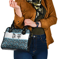 Fiji Bati Shoulder Handbag Bati Island Warrior Geometry