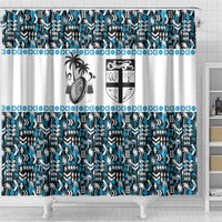 Fiji Bati Shower Curtain Bati Island Warrior Geometry