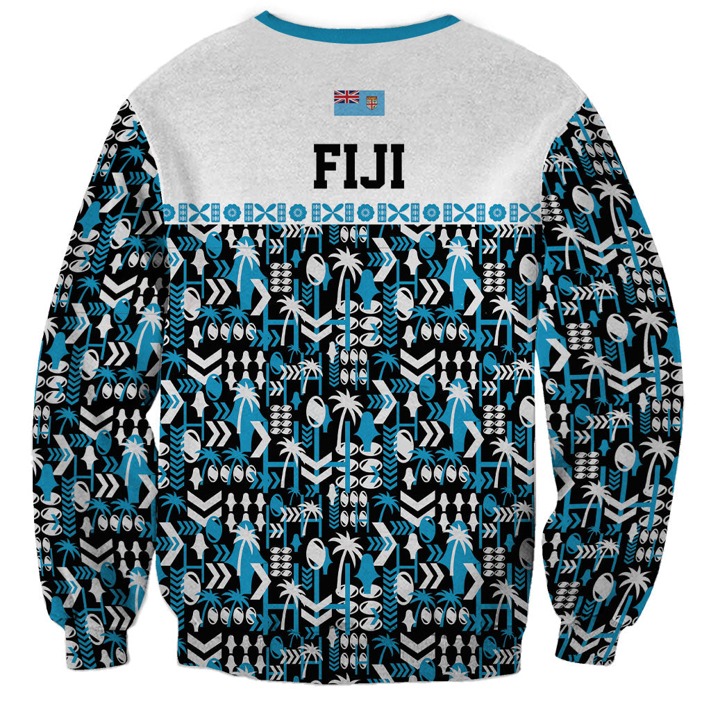 Fiji Bati Sweatshirt Bati Island Warrior Geometry