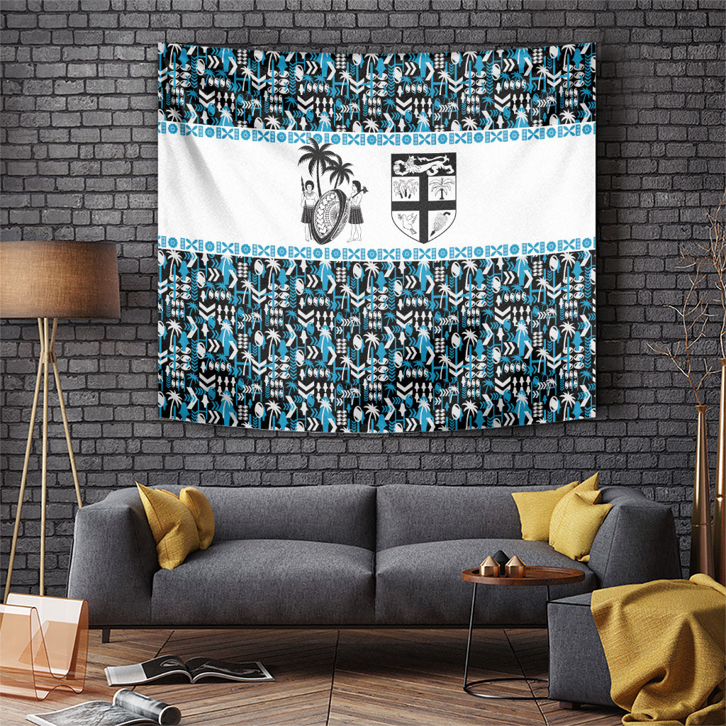 Fiji Bati Tapestry Bati Island Warrior Geometry