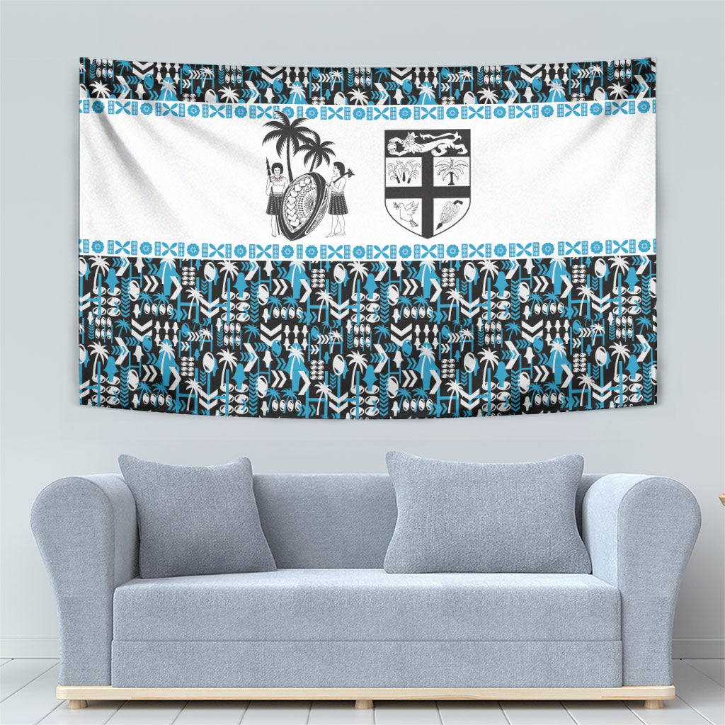 Fiji Bati Tapestry Bati Island Warrior Geometry