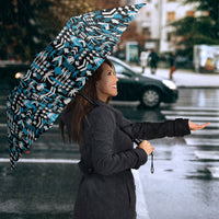 Fiji Bati Umbrella Bati Island Warrior Geometry LT9 - Polynesian Pride