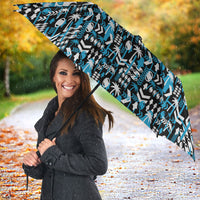 Fiji Bati Umbrella Bati Island Warrior Geometry LT9 - Polynesian Pride