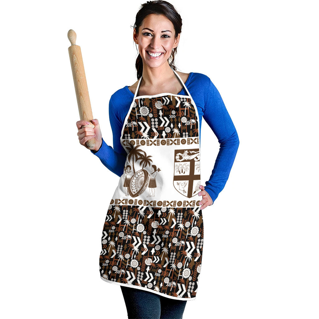 Fiji Bati Apron Masi-inspired Tapa Pattern LT9 - Polynesian Pride