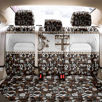 Fiji Bati Back Car Seat Cover Masi-inspired Tapa Pattern