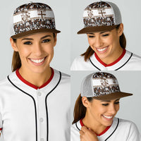 Fiji Bati Baseball Net Cap Masi-inspired Tapa Pattern