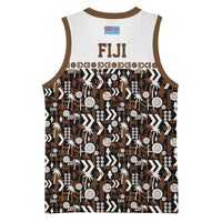 Fiji Bati Basketball Jersey Masi-inspired Tapa Pattern
