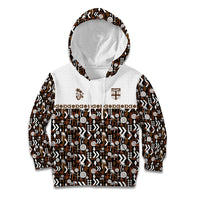 Fiji Bati Kid Hoodie Masi-inspired Tapa Pattern
