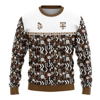 Fiji Bati Ugly Christmas Sweater Masi-inspired Tapa Pattern LT9 - Polynesian Pride