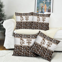 Fiji Bati Pillow Cover Masi-inspired Tapa Pattern LT9 - Polynesian Pride