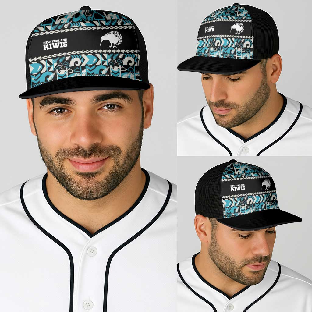 Aotearoa New Zealand Kiwis Tīma Riki Motu Baseball Net Cap LT9 - Polynesian Pride