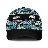 Aotearoa New Zealand Kiwis Tīma Riki Motu Classic Cap LT9 Universal Fit Black - Polynesian Pride