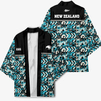 Aotearoa New Zealand Kiwis Tima Riki Motu Kimono LT9 - Polynesian Pride
