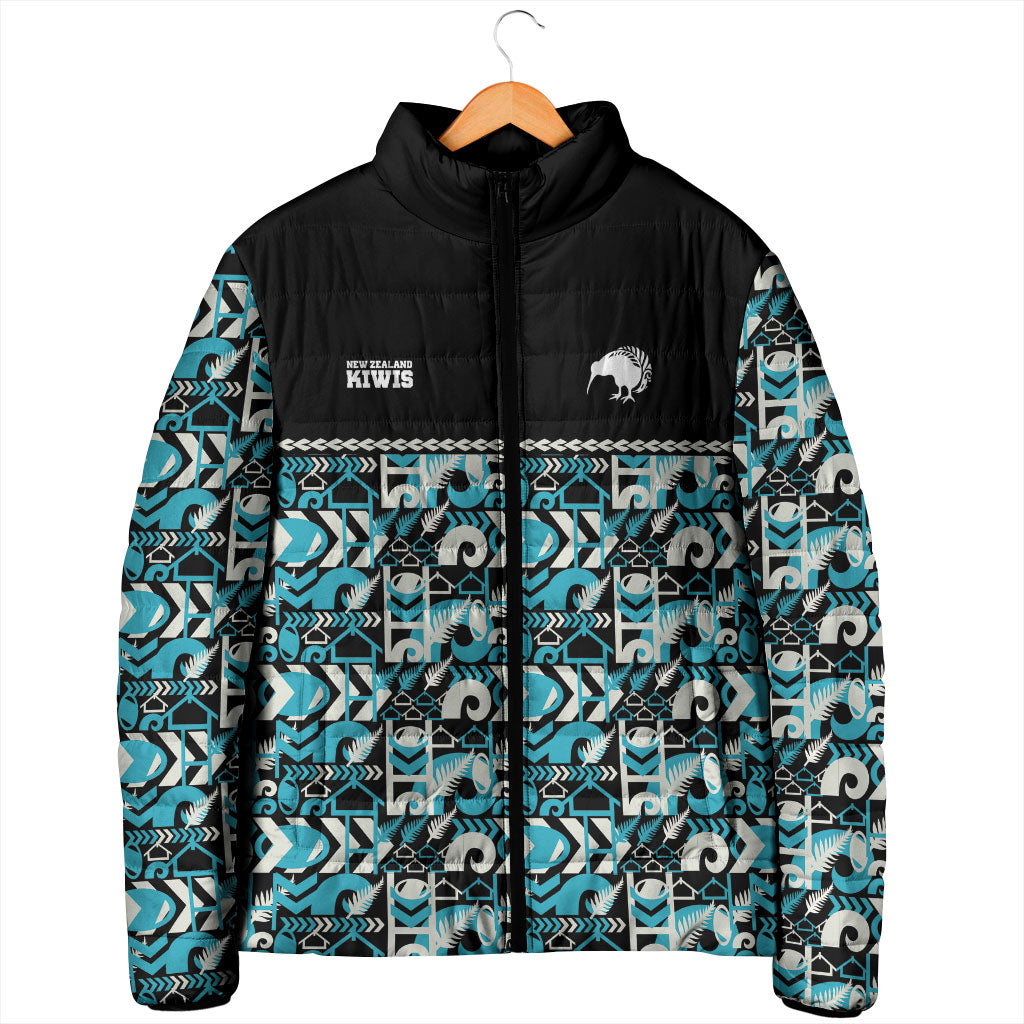 Aotearoa New Zealand Kiwis Tima Riki Motu Padded Jacket LT9 - Polynesian Pride