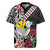 Hawaii Monk Seal Santa Rugby Jersey Hibiscus Kakau Pattern Mele Kalikimaka