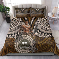 Samoa Warrior Bedding Set The Mighty Samoan Warrior Spirit LT9 - Polynesian Pride