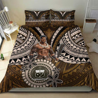 Samoa Warrior Bedding Set The Mighty Samoan Warrior Spirit LT9 - Polynesian Pride