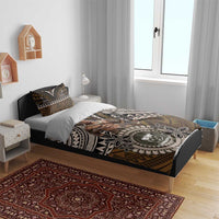 Samoa Warrior Bedding Set The Mighty Samoan Warrior Spirit LT9 - Polynesian Pride