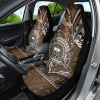 Samoa Warrior Car Seat Cover The Mighty Samoan Warrior Spirit LT9 - Polynesian Pride