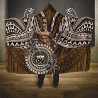 Samoa Warrior Hooded Blanket The Mighty Samoan Warrior Spirit LT9 - Polynesian Pride