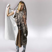 Samoa Warrior Hooded Blanket The Mighty Samoan Warrior Spirit LT9 - Polynesian Pride