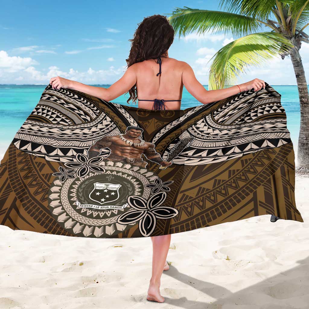 Samoa Warrior Sarong The Mighty Samoan Warrior Spirit LT9 - Polynesian Pride
