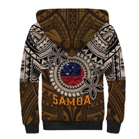 Samoa Warrior Sherpa Hoodie The Mighty Samoan Warrior Spirit LT9 - Polynesian Pride
