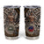 Samoa Warrior Tumbler Cup The Mighty Samoan Warrior Spirit