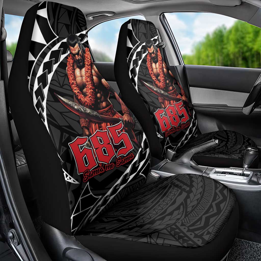 Samoan Pride Polynesian Tribal Warrior Car Seat Cover 685 Samoa Mo Samoa LT9 - Polynesian Pride