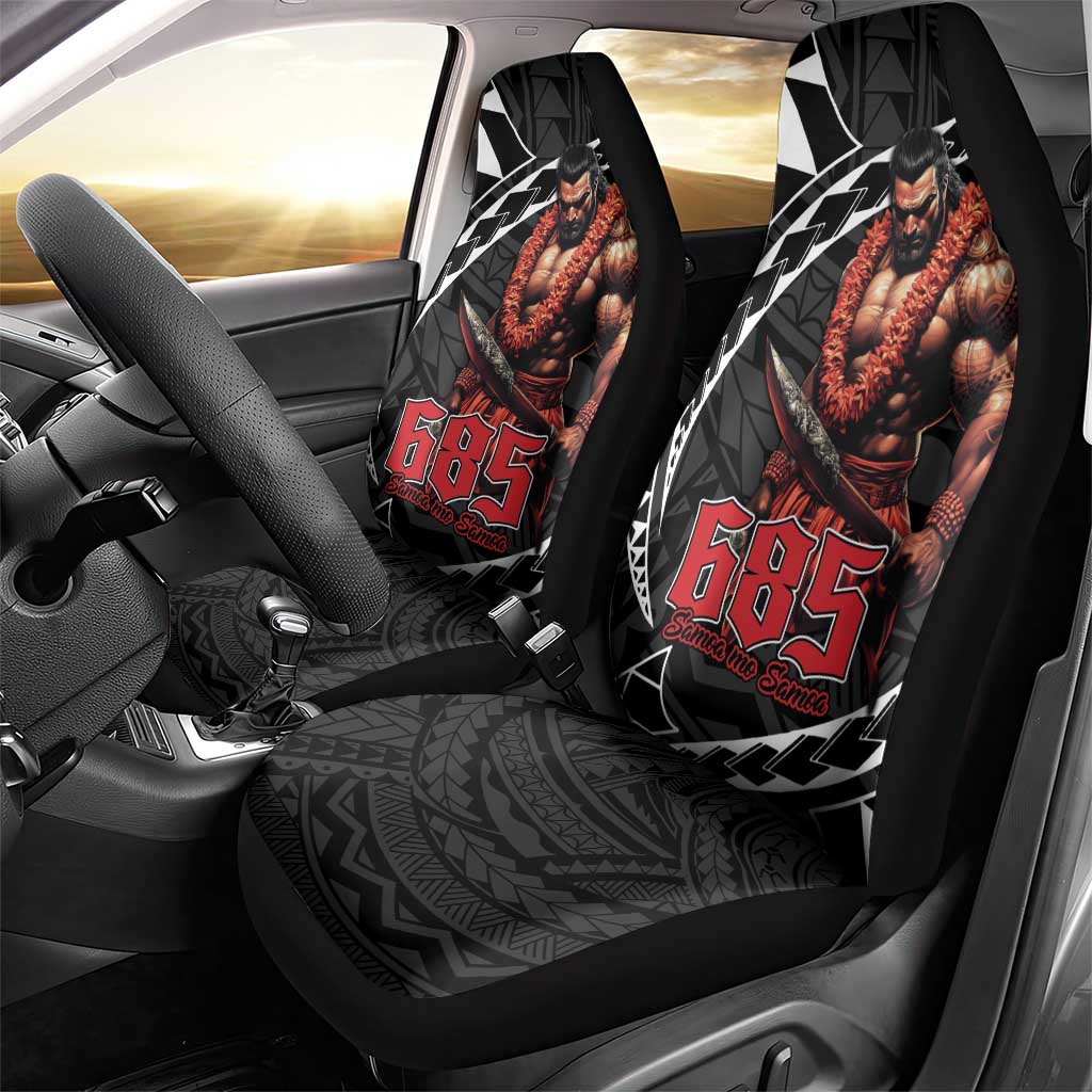 Samoan Pride Polynesian Tribal Warrior Car Seat Cover 685 Samoa Mo Samoa LT9 - Polynesian Pride