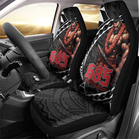 Samoan Pride Polynesian Tribal Warrior Car Seat Cover 685 Samoa Mo Samoa LT9 - Polynesian Pride