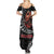 Samoan Pride Polynesian Tribal Warrior Family Matching Summer Maxi Dress and Hawaiian Shirt 685 Samoa Mo Samoa